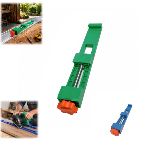 Circular Saw Guide Rail, Adjustable Cutting Machine Base Guide for 4-6 Inch Base for Woodcutting, Electric Circular Saw Milling Positioning Clamp, Cutting Positioning Tool