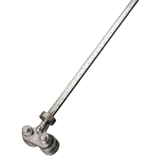 Circular Saw Guide Rail,Skill Saw Guide Precise Measurements Easy Wood Cutting, Stainless Steel Precision Cutting Guide, Adjustable Guide Rail, Positioning Calipers For Circular Skill Hand Saw