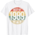 thumbnail image 1 of Circular Vintage Best of 1989 35 Year Old Gift 35th Birthday T-Shirt, 1 of 2