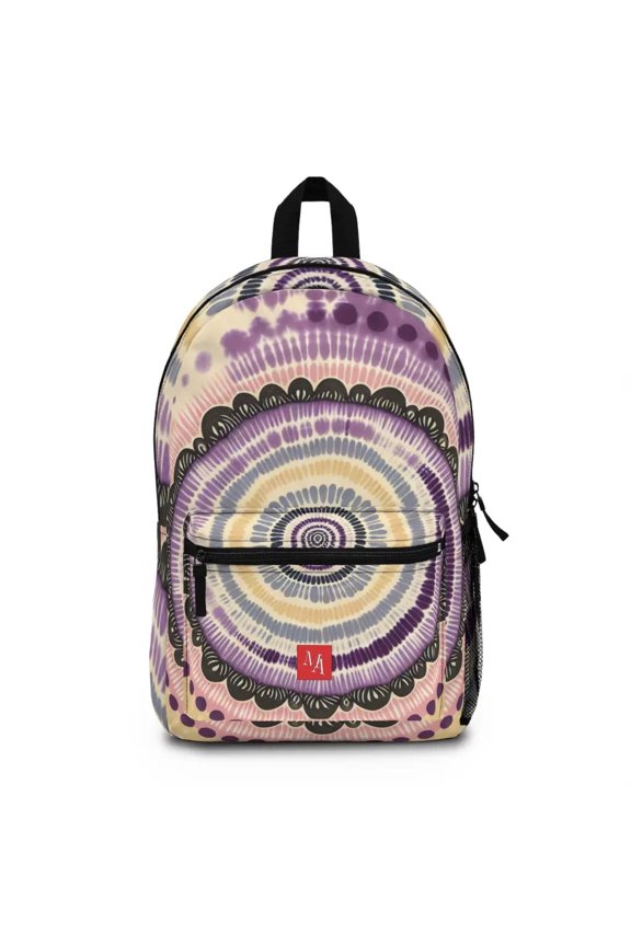 Circular Whimsy in Pastel Shades - Backpack