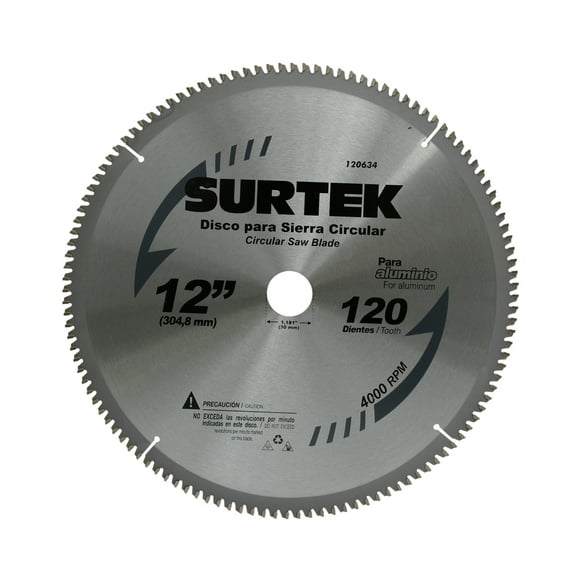 Circular saw blade 10", 40 teeth Surtek