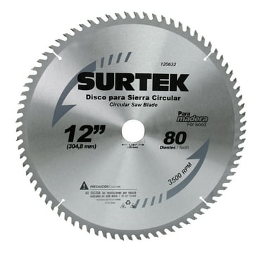 Circular saw blade 7-1/4” 24 teeth Surtek