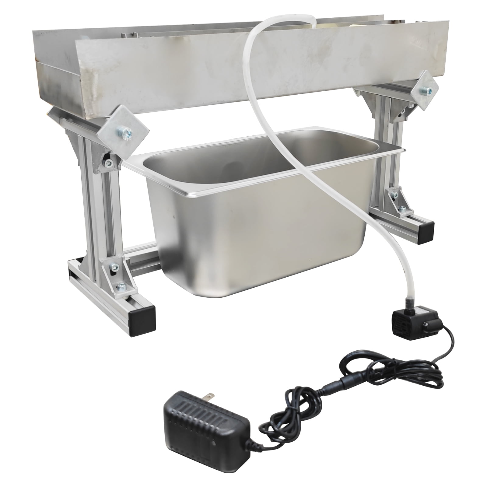 Circulating Cooling Water Tank Extruder Cooling System with Pump 100-240V Stainless Steel