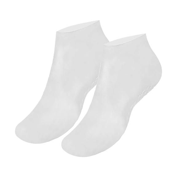 Circulation Compression Socks for Women Men Silicone Gel Moisturizing Socks Aloe Socks Pedicure Socks For Repairing Dry Feet Heel And Softening Rough Skin Breathable Casual Socks