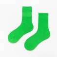 thumbnail image 1 of Circulation Compression Socks for Women Men Solid Color Medium Tube Socks Light And Thin Spring And Summer Candy Colored Multi Colored Four Season Soft Socks Breathable Casual Socks, 1 of 2