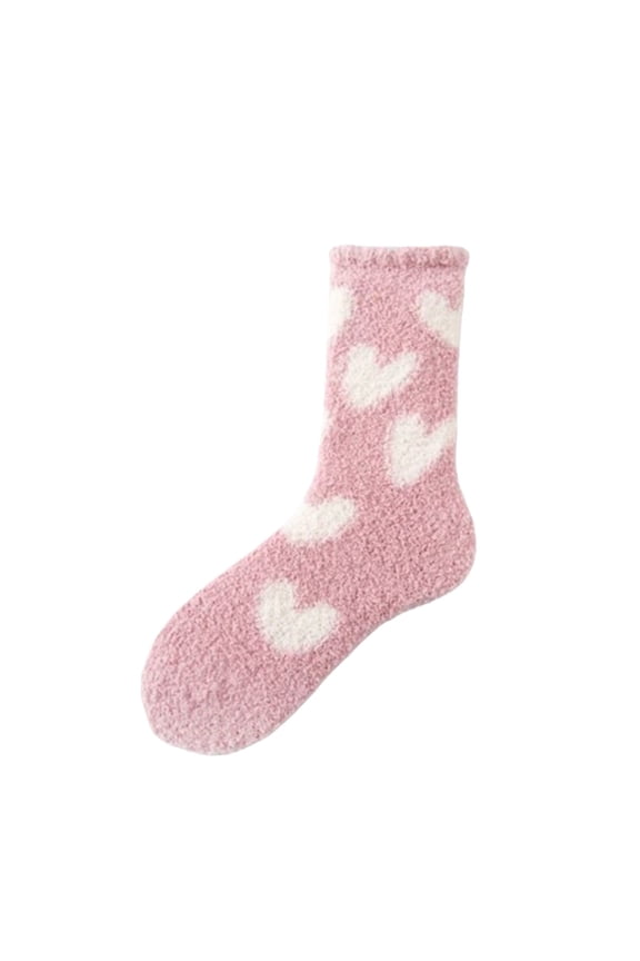 Circulation Compression Socks for Women Men Warm & Cozy For Women Stocking Stuufers Fuzzy Plush Sleeping Slipper Socks Soft Warm Fabric Breathable Casual Socks