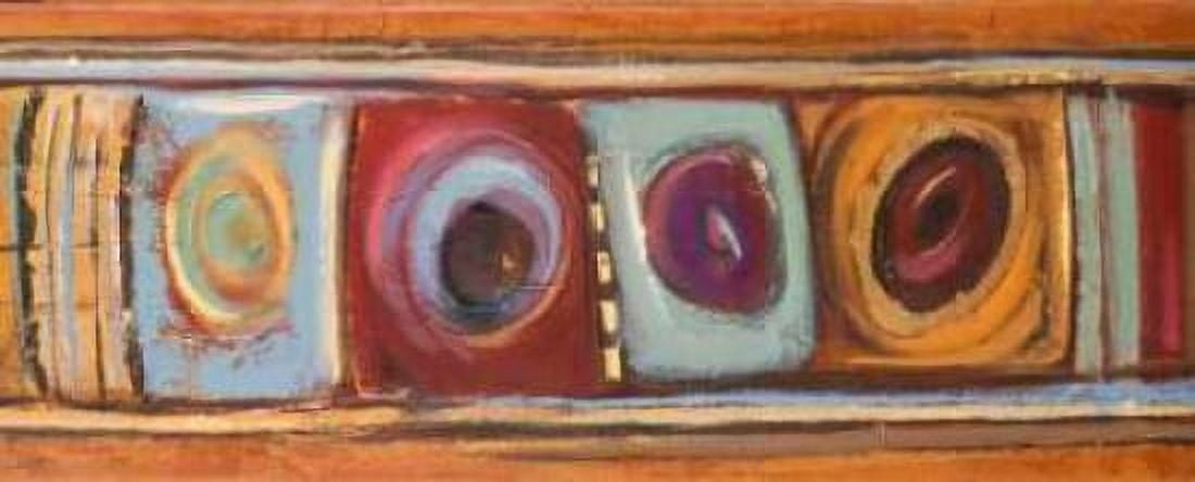Circulation II Canvas Art - Patricia Pinto (24 x 48)