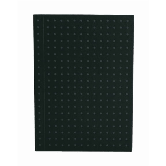 Circulo: Black on Grey Paper-Oh Circulo A7 Lined (Hardcover)
