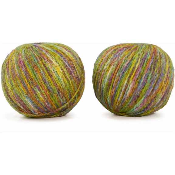 Circulo - Let It Sock yarn, 100 g | 370 yards | 94% Brazilian Cotton, 6% Elastane | Color 8297 - Spring Splash