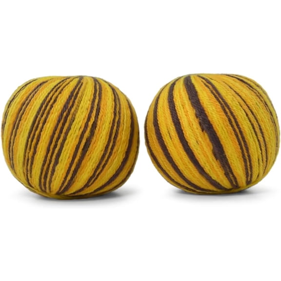 Circulo - Let It Sock yarn, 100 g | 370 yards | 94% Brazilian Cotton, 6% Elastane | Color 9492 - Sunflower