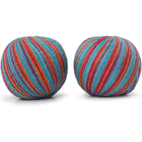 Circulo - Let It Sock yarn, 100 g | 370 yards | 94% Brazilian Cotton, 6% Elastane | Color 9918 - Bahamas