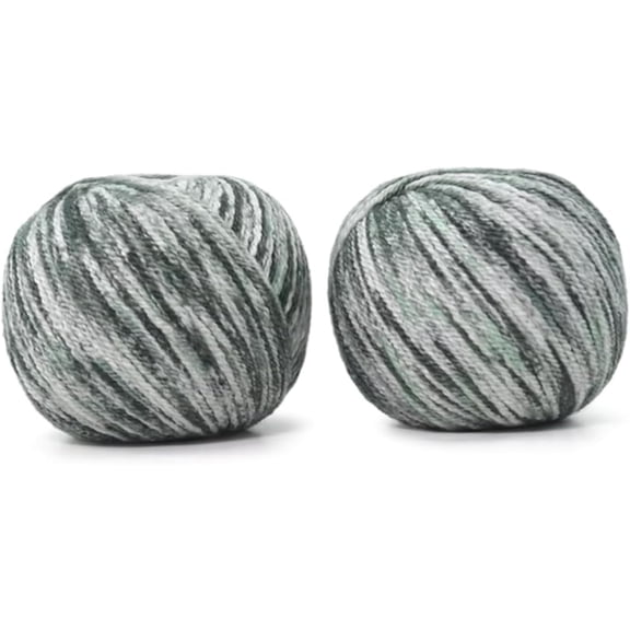 Circulo - Let It Sock yarn, 100 g | 370 yards | 94% Brazilian Cotton, 6% Elastane | Color 9987 - Jade-Green