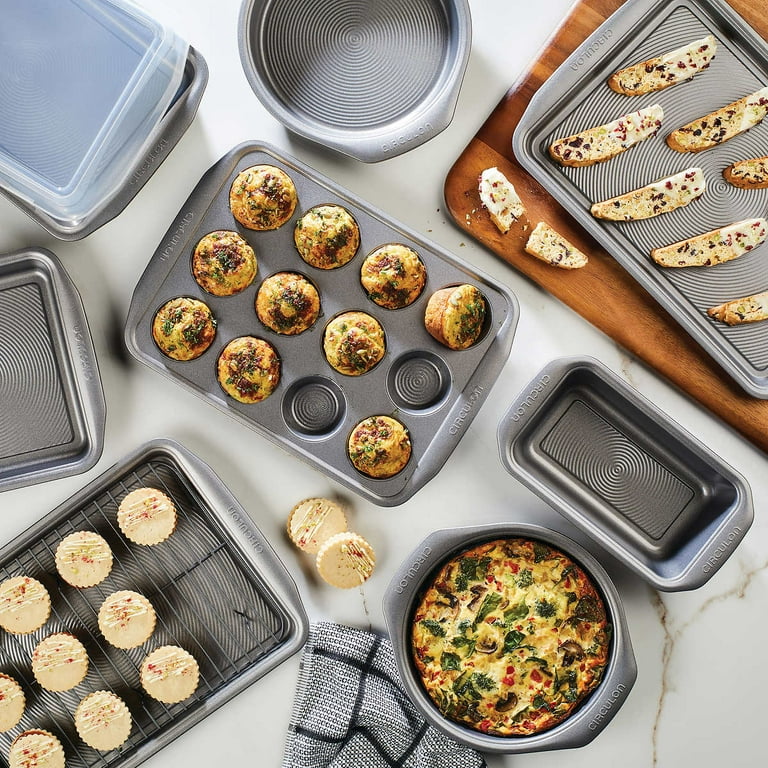Circulon 10 Piece Non Stick Bakeware Set Gray Walmart