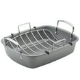 thumbnail image 1 of Circulon 17 x 13 Inch Nonstick Bakeware Roaster with U-Rack, 1 of 7