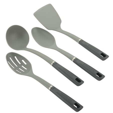Circulon 4 Piece Solutions Nylon Tool Set, Oyster Gray