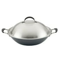 thumbnail image 1 of Circulon A1 Series 14 Inch Wok with ScratchDefense Nonstick Induction Wok, Graphite, 1 of 9
