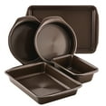 thumbnail image 1 of Circulon Bakeware Nonstick 5 Pc Bakeware Set, Chocolate Brown, 1 of 11