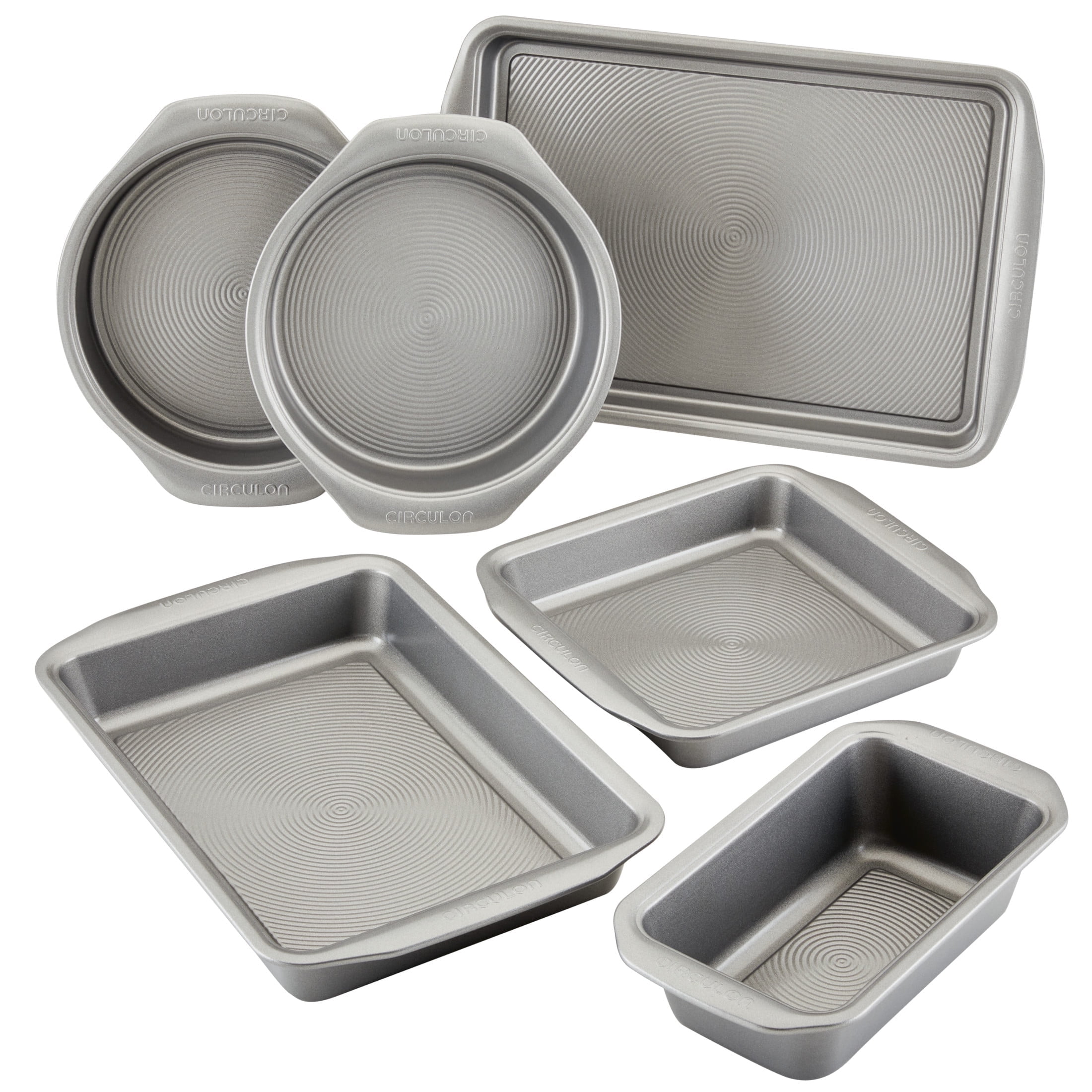 Circulon Silver Nonstick 6-Piece Bakeware Set