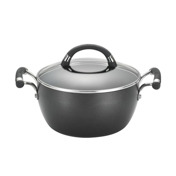 Circulon Espree 4.5-Quart Covered Casserole, Black