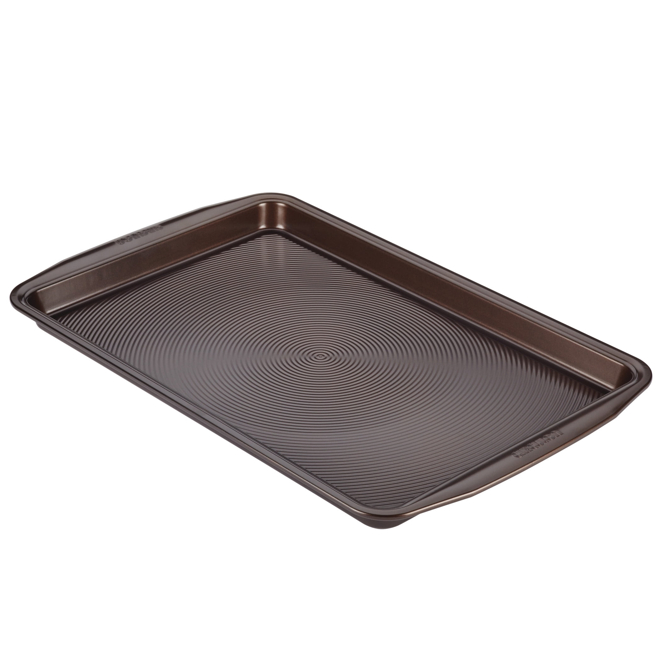 Circulon Nonstick Bakeware 11 Inch x 17 Inch Cookie Pan Chocolate Brown Walmart