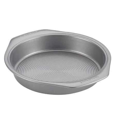 Circulon Nonstick Bakeware 9-Inch Round Cake Pan, Gray