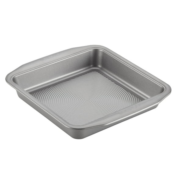 Circulon Nonstick Bakeware 9-Inch Square Cake Pan, Gray