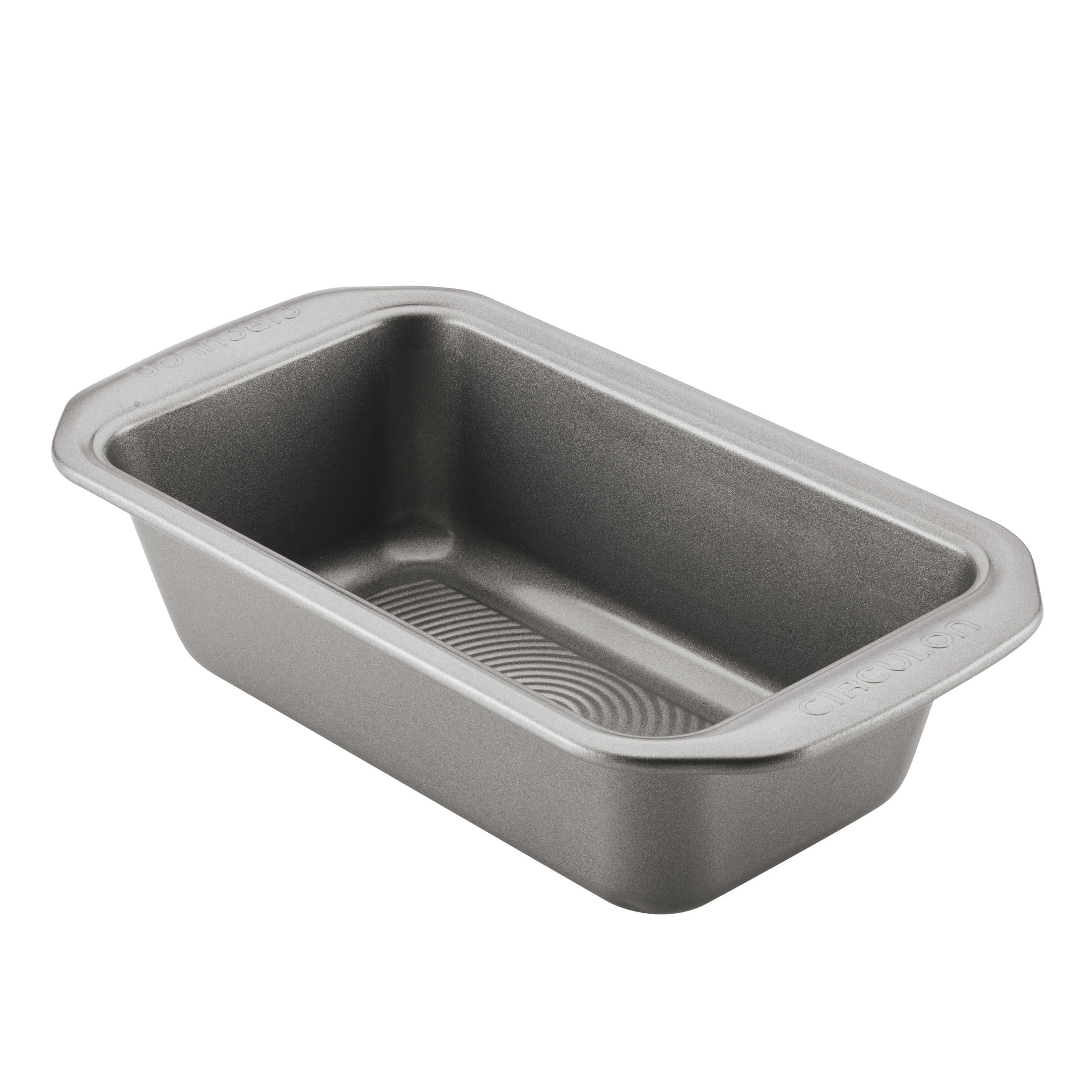 Circulon Nonstick Bakeware 9-Inch x 5-Inch Loaf Pan, Gray