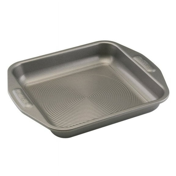 Circulon Nonstick Bakeware 9" Square Cake Pan, Gray