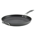 thumbnail image 1 of Circulon Radiance Hard-Anodized Nonstick Skillet with Helper Handle, 14-Inch, Gray, 1 of 6