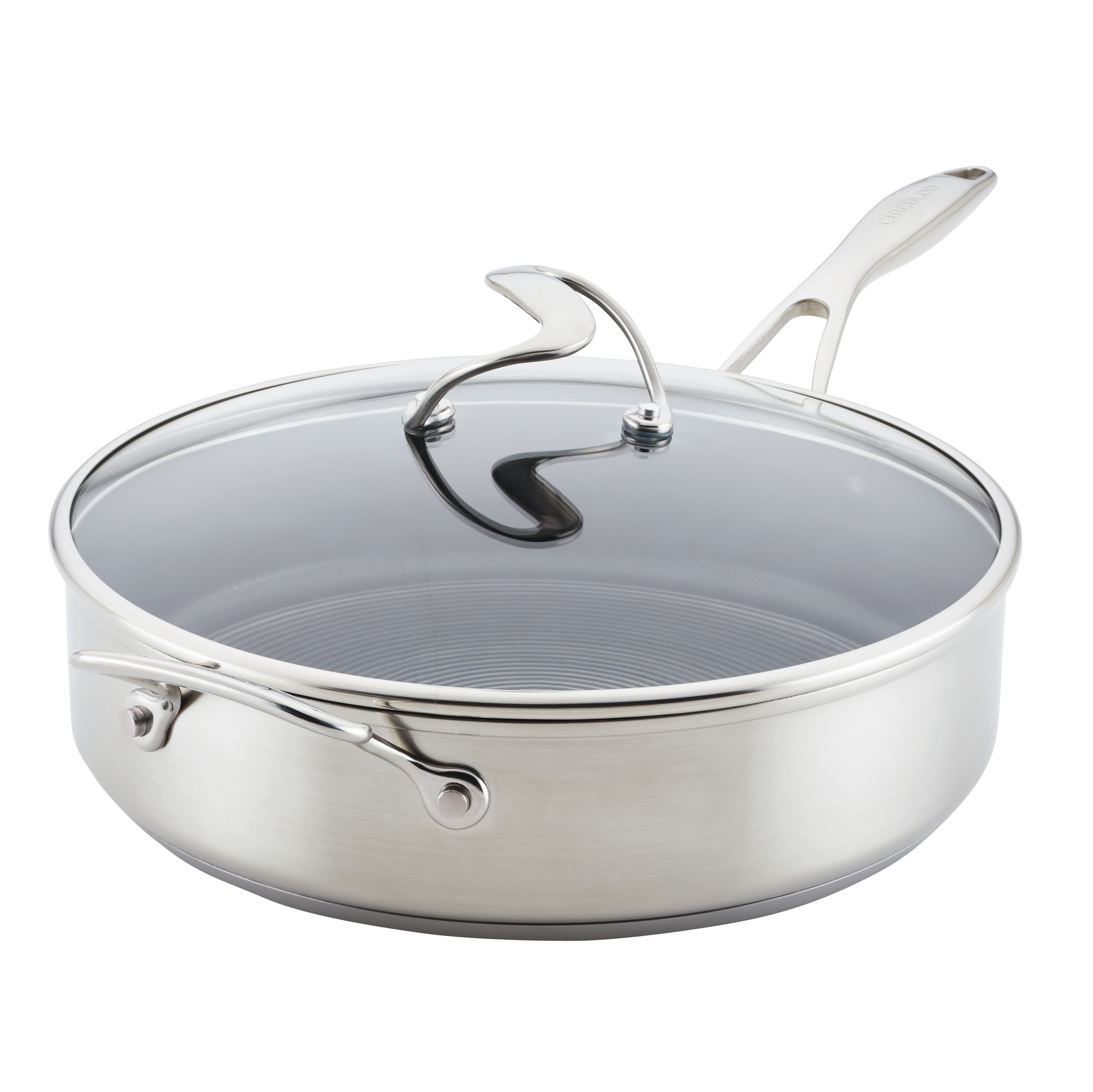 Stainless Steel Nonstick 5 Quart Sauté Pan with Lid