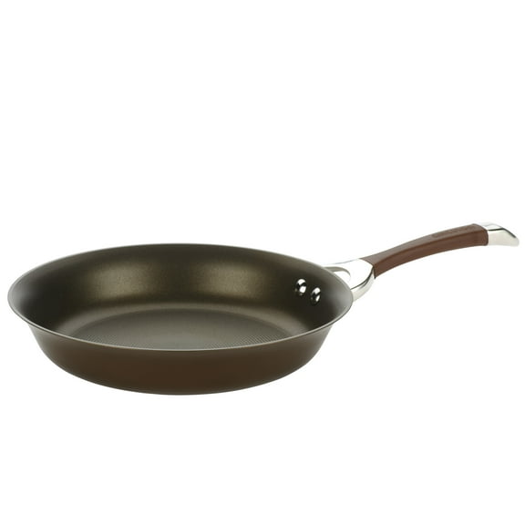 Circulon Symmetry 11 inch Hard-Anodized Nonstick Frying Pan, Chocolate