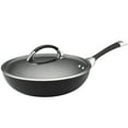 thumbnail image 1 of Circulon Symmetry Hard-Anodized Nonstick Essential Pan with Lid, 12-Inch, Black, 1 of 8