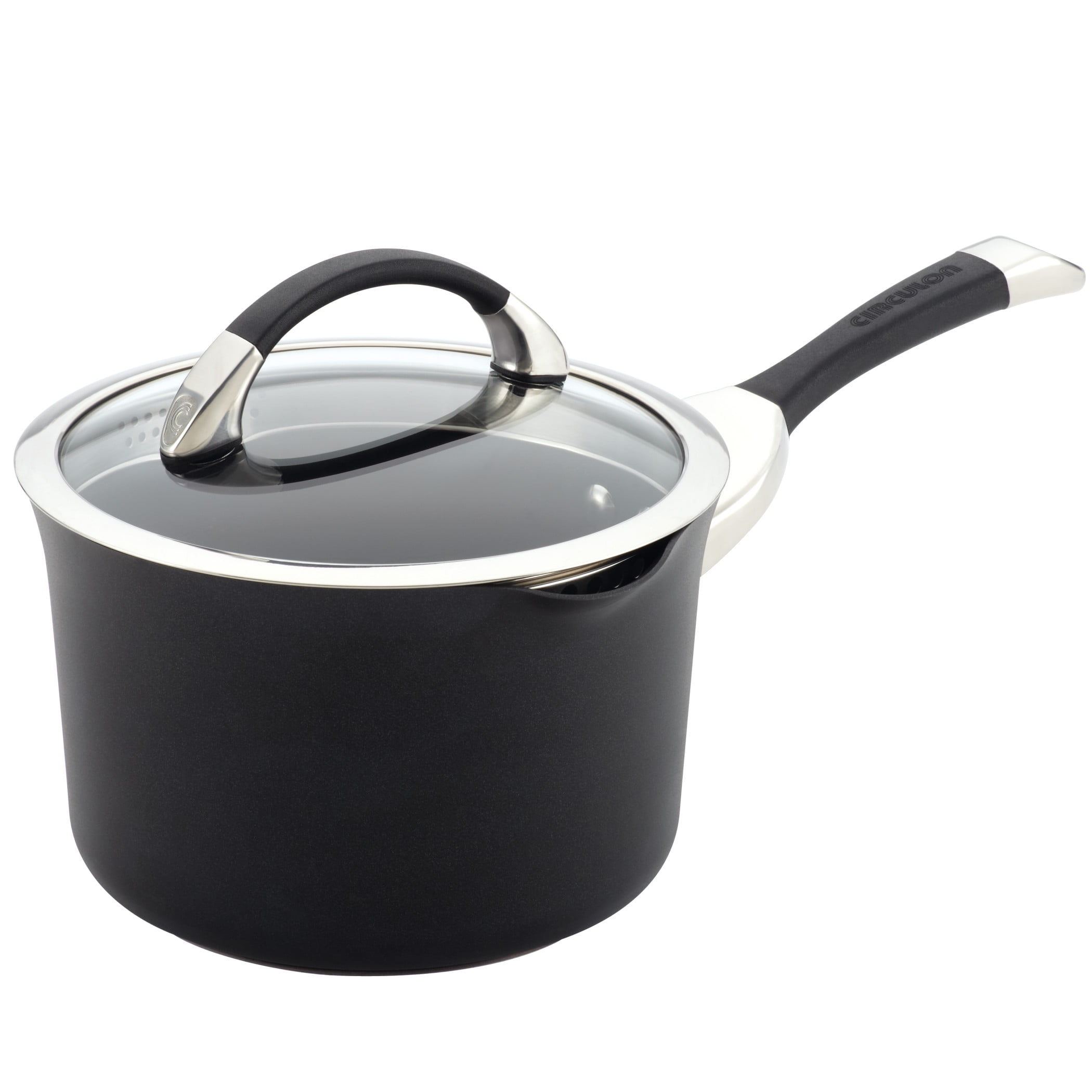 Circulon® Symmetry 12 Covered Stir-Fry Pan, Color: Black