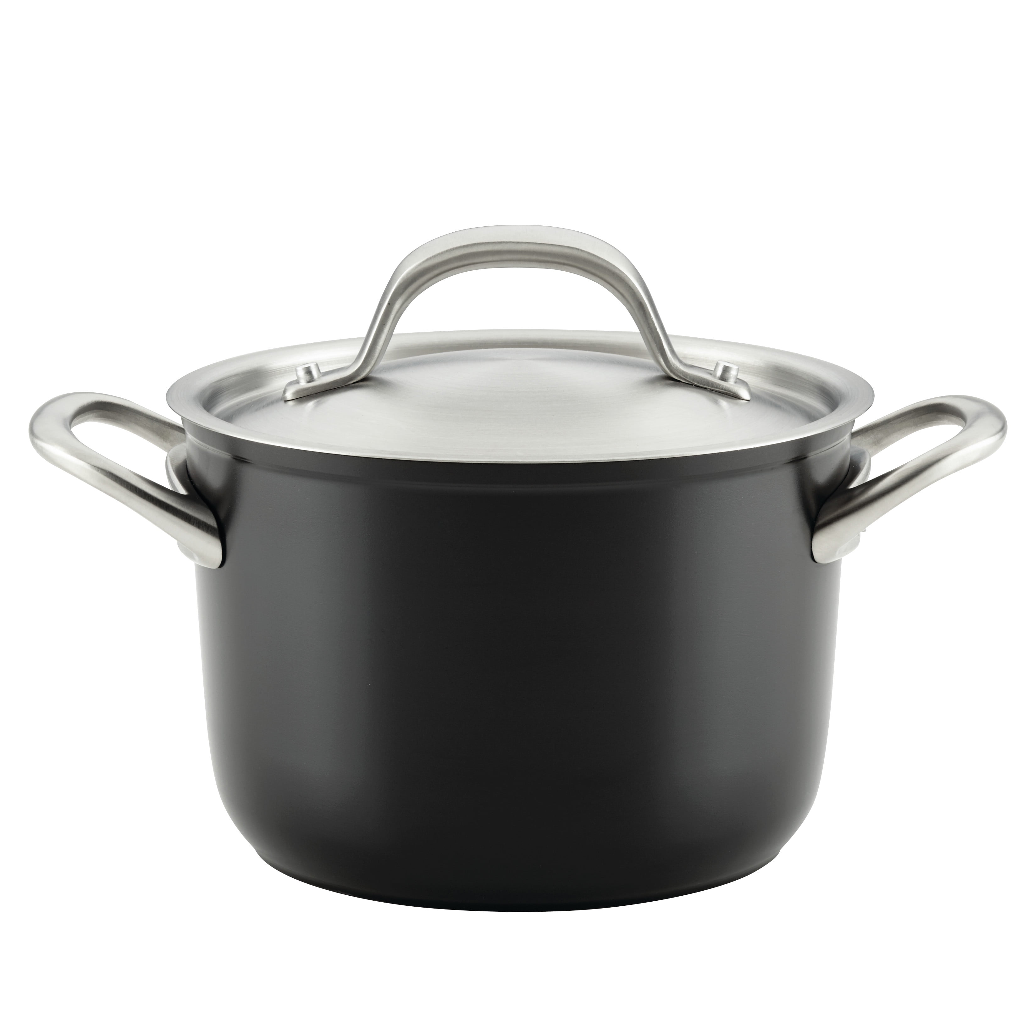 HexClad Hybrid 8 QT Pot With Lid - Silver - 130 requests