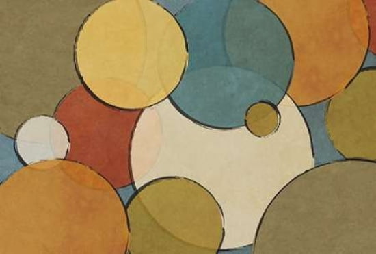 Circulos Canvas Art - Josefina (20 x 28)