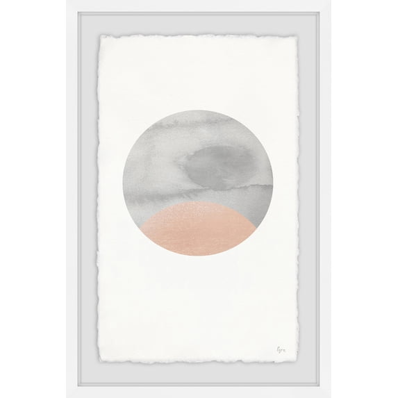 Circulus Griseo Framed Painting Print