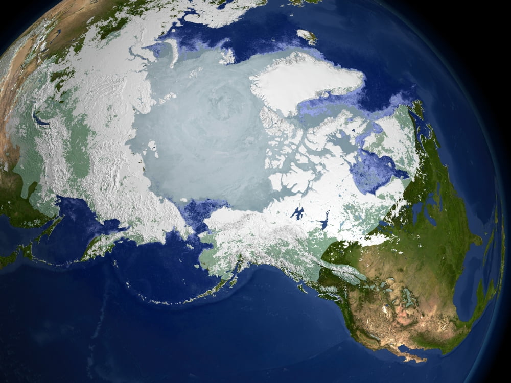 Circum-Arctic permafrost Canvas Art - Stocktrek Images (32 x 24)