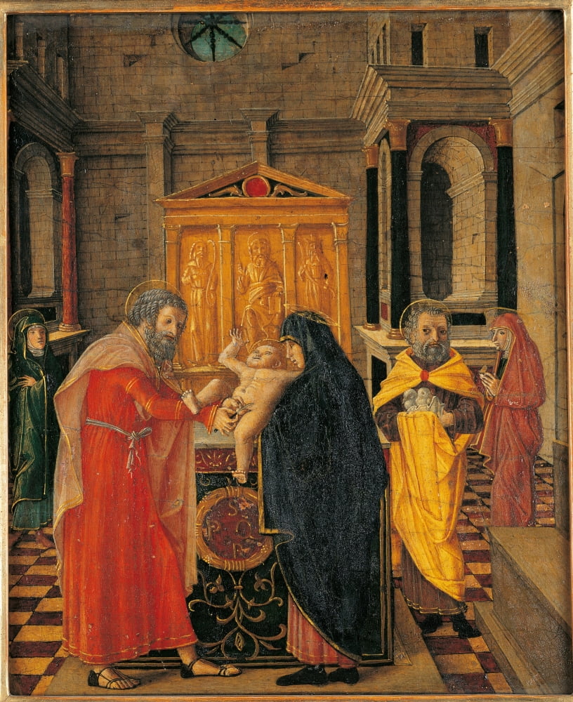 Circumcision Of Christ Canvas Art - (18 x 24)