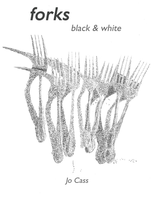 Circumstantial Objects Forks black & white: Adult Coloring Book 2.0, Book 1, (Paperback)