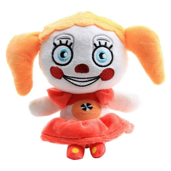 Circus Baby Orange Plush - 8" FNAF Plush Stuffed Animal Doll Toy for Boy Girl