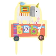 Circus Baby Shower Cake Topper, 8.25 in, 1ct