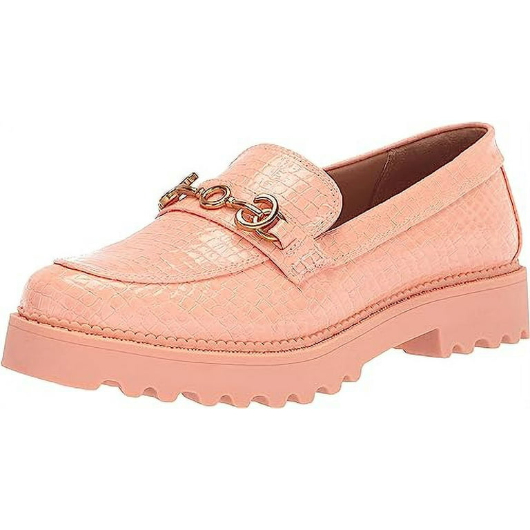 Circus By Sam Edelman Deana Malibu Peach Chain Link Round Toe Slip