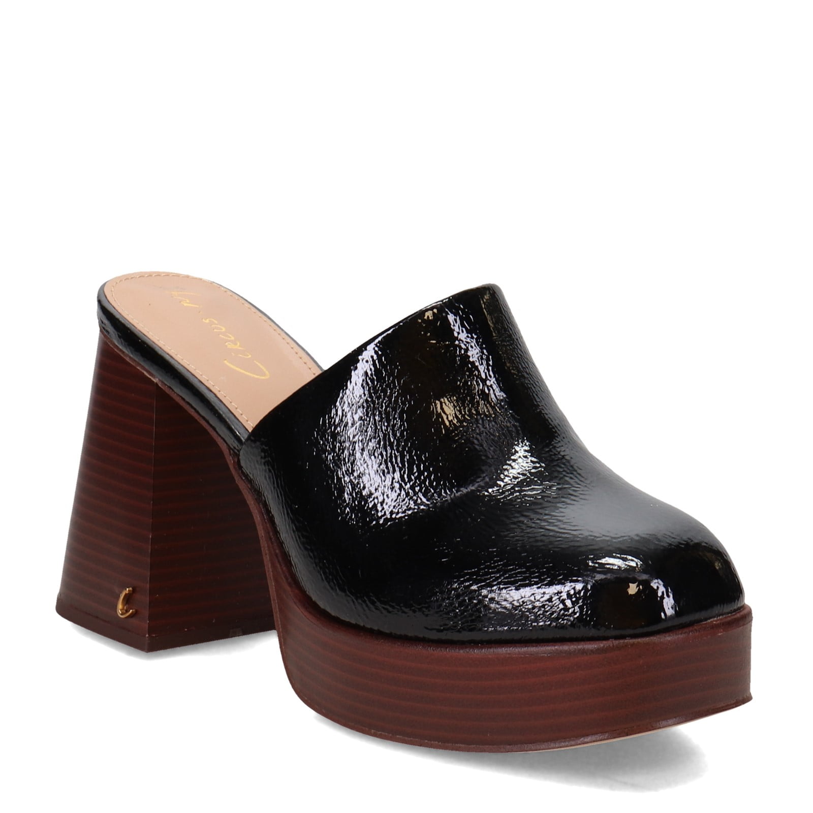 Circus NY By Sam Edelman Women's Audrea Heeled Sandal - Black Jewel With 5-Inch Heel & Ankle Strap