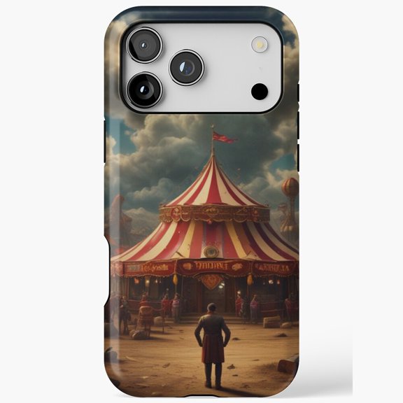 Circus Circus Vegas Hotel Retro Souvenir Compatible Phone Case for iPhone 11 12 13 14 15 16 17 Pro Max