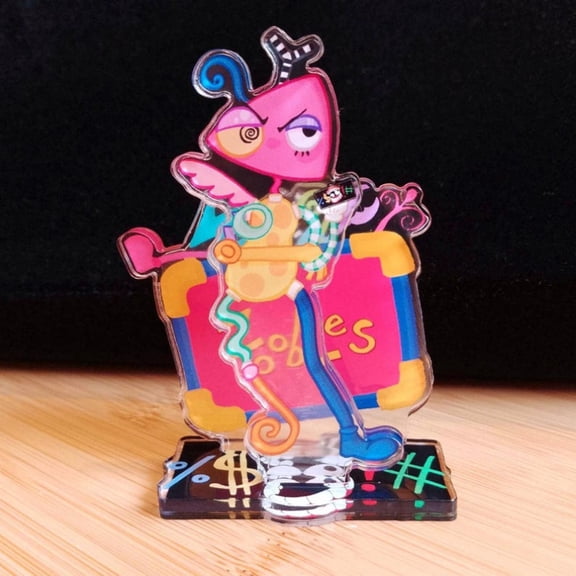 Circus Clown Acrylic Standee Anime Character Desktop Cutout Decor Gift For Fans Table Display Room Decor Present (1 standee_6inch/8inch/10inch)