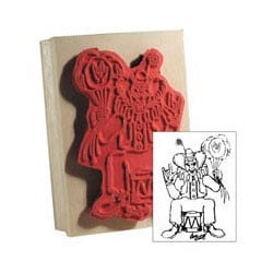 Circus ClownStamp