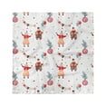 thumbnail image 1 of Circus Head Scarf, Watercolor Nursery Clowns, Head Wrap, 3 Sizes, by Ambesonne, 1 of 2