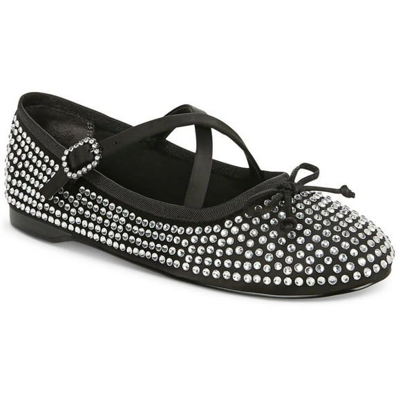 Circus NY By Sam Edelman Women's Black Zuri Jewel Ballet Flat 9M