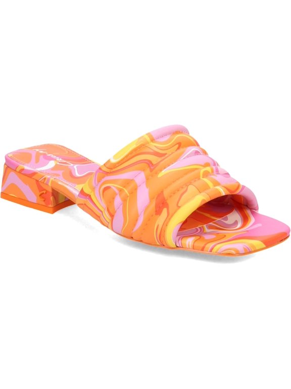 Women's Joana Slide Sandals Orange Popsicle Multi 8.5M