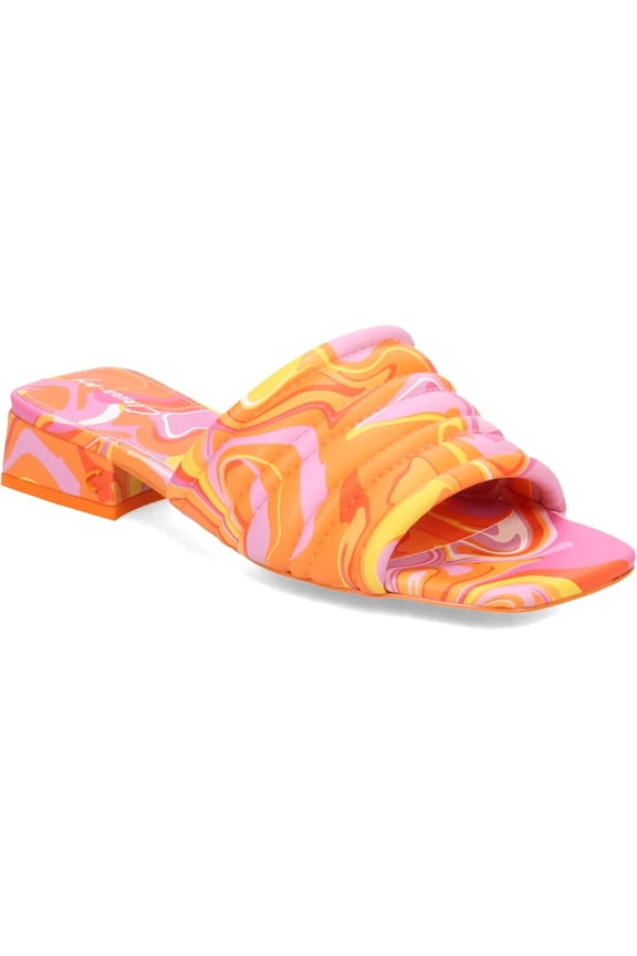Women's Joana Slide Sandals Orange Popsicle Multi 8.5M